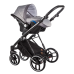 Baby Merc La Rosa LRL/LN12/B Детская коляска 3 в 1