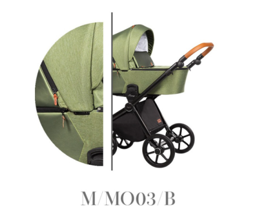 Baby Merc Mango M/MO03/B Bērnu rati 2in1