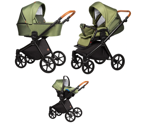 Baby Merc Mango M/MO03/B Bērnu ratiņi 3in1