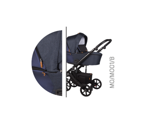 Baby Merc Mosca MO/MO01/B 2 in 1 stroller