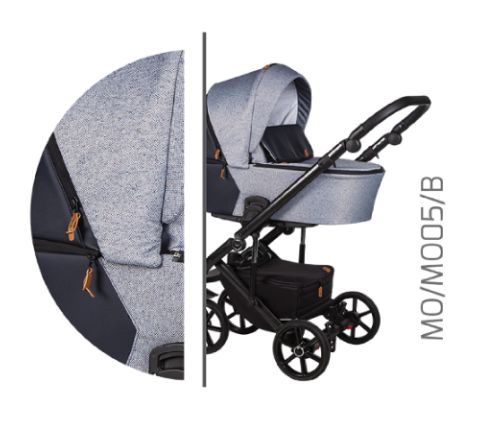 Baby Merc Mosca MO/MO05/B 2 in 1 stroller