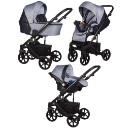 Baby Merc Mosca MO/MO05/B 3 in 1 stroller