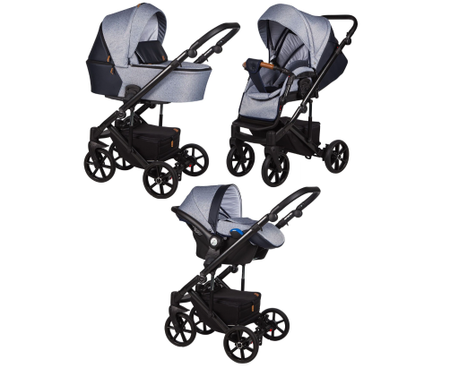 Baby Merc Mosca MO/MO05/B 3 in 1 stroller