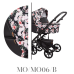 Baby Merc Mosca MO/MO06/B 2 in 1 stroller