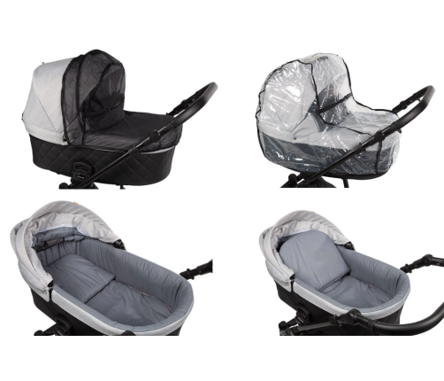 Baby Merc Piuma 01B 3 in 1 stroller