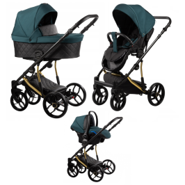 Baby Merc Piuma Limited 01ZE 3 in 1 Stroller