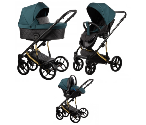 Baby Merc Piuma Limited 01ZE 3 in 1 Stroller