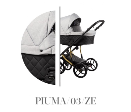 Baby Merc Piuma Limited 03ZE Bērnu rati 2in1