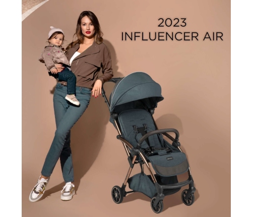 Leclerc Baby Influencer AIR 2023 Denim Blue Прогулочная коляска