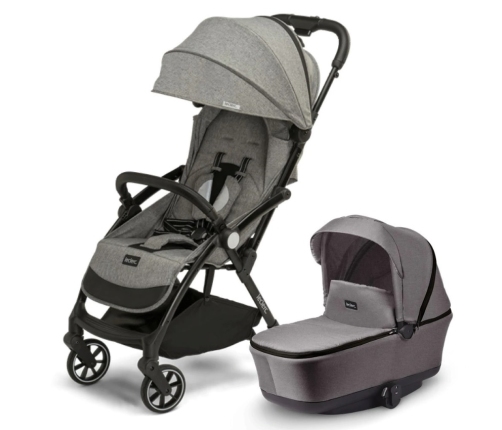 Cochecito 2 en 1 Leclerc Baby Influencer Gris Melange