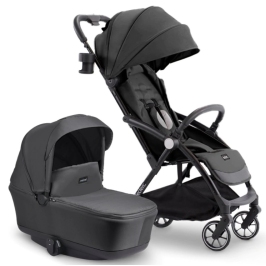 Leclerc Baby Magic Fold Plus Black 2 in 1 Stroller