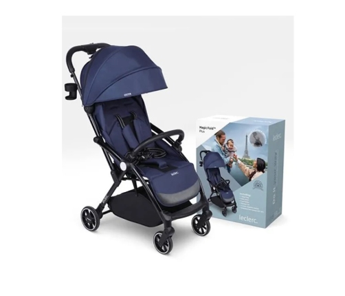 Leclerc Baby Magic Fold Plus Blue Pastaigu rati