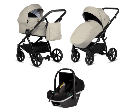 Tutis Leo Warm Gray 068 Baby stroller 3 in 1