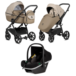 Tutis Uno 5 Plus Earth Chateau Gray 005 3 in 1 baby stroller