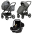 Tutis Uno 5 Plus Earth Gray 022 3 in 1 baby stroller