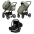 Tutis Uno 5 Plus Earth Matcha 037 Baby stroller 3 in 1