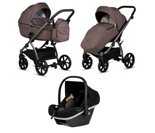 Tutis Uno 5 Plus ESSENTIAL Cocoa 159 Baby stroller 3 in 1