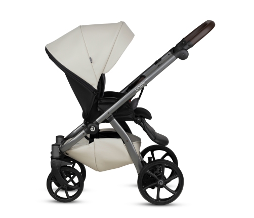 Tutis Uno 5 Plus LEATHER Black Sesame 168 Baby stroller 2 in 1