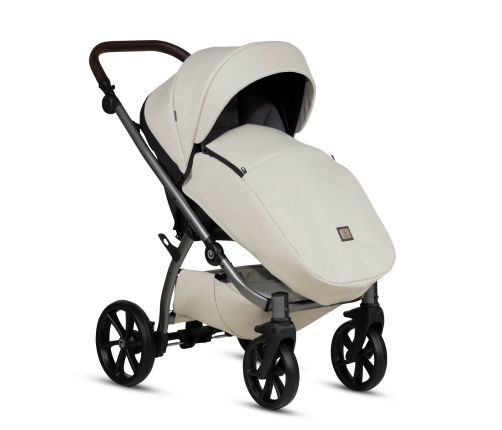 Tutis Uno 5 Plus LEATHER Black Sesame 168 Baby stroller 2 in 1