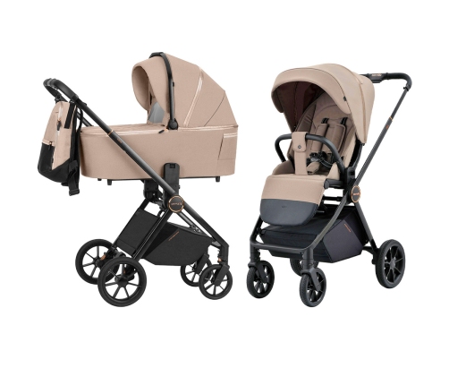 Carrello Ultra Antique Beige CRL-6525 Детская Коляска 2in1