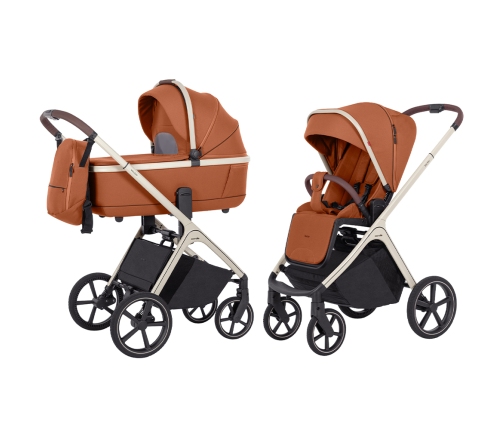 Carrello Vector CRL-6550 Coral Orange Bērnu rati 2in1