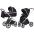 Carrello Vector CRL-6550 Pearl Black Детская коляска 2in1