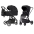 Carrello Alfa 2024 2in1 Midnight Black Детская Коляска