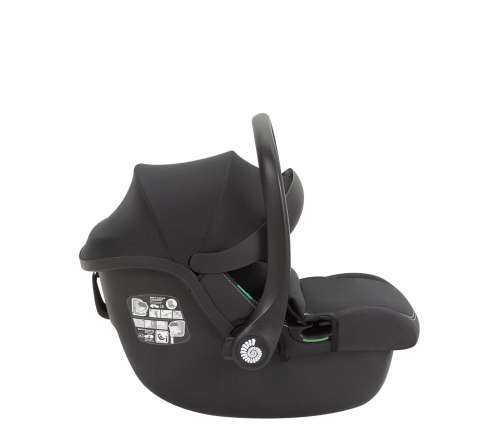Carrello Ammonite CRL-8801 Absolute Black Детское автокресло 0-13 кг