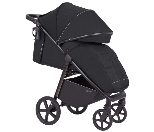 Carrello Bravo PLUS 2024 Jet Black CRL-5515 Pastaigu Ratiņi