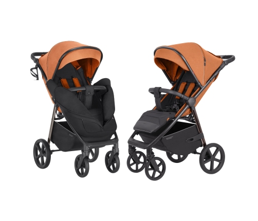 Carrello Bravo PLUS 2024 Tango Orange CRL-5515 Прогулочная Коляска