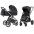 Carrello Ultra CRL-6525 Night Black Carrito de bebé 2 piezas