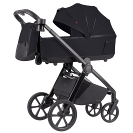 Carrello Omega Plus CRL-6540/1 2024 2in1 Cosmo Black Детская коляска