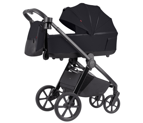 Carrello Omega Plus CRL-6540/1 2024 2in1 Cosmo Black Bērnu rati