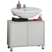 FMD Armario para lavabo blanco 70x32,9x49,5 cm