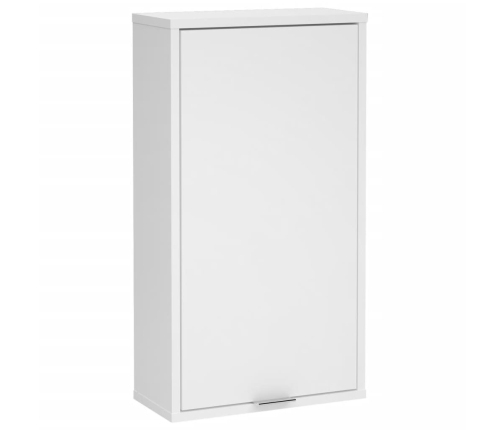 FMD Armario de pared para baño blanco 36,8x17,1x67,3 cm