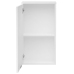 FMD Armario de pared para baño blanco 36,8x17,1x67,3 cm