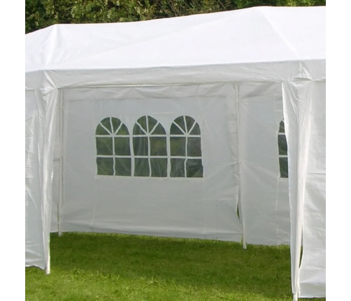 HI Carpa para fiestas con paredes laterales blanco 3x9 m