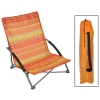 HI Silla de playa plegable naranja 65x55x25/65cm