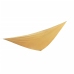 HI Toldo de vela triangular beige 3,6x3,6x3,6 m