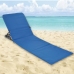 HI Esterilla silla plegable de playa PVC azul