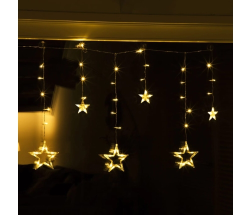 HI Cotina de luces estrellas Fairy con 63 LEDs