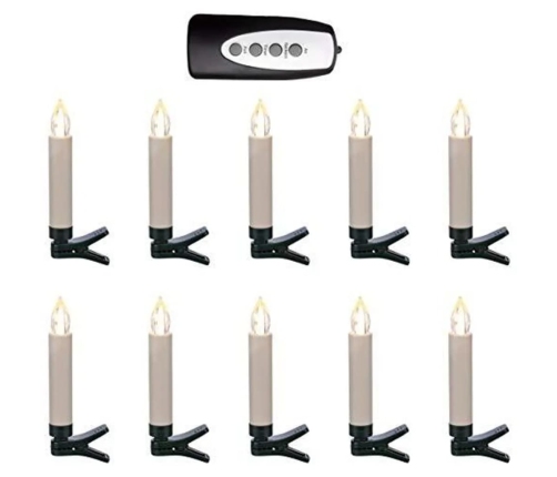 Hi Mini velas luces LED con mando a distancia 20 unidades