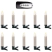 Hi Mini velas luces LED con mando a distancia 20 unidades