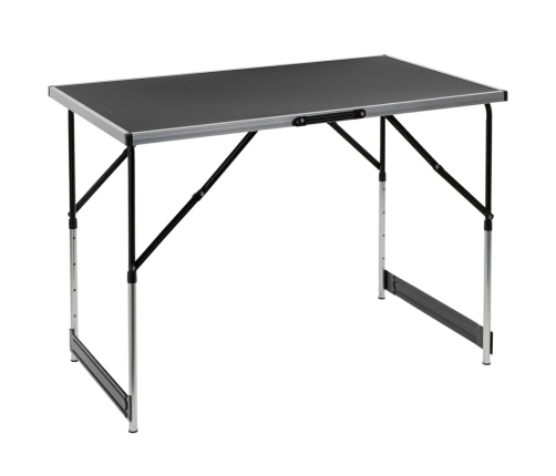 HI Mesa plegable de aluminio 100x60x94 cm