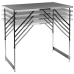 HI Mesa plegable de aluminio 100x60x94 cm