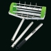 Draper Tools Aireador de césped de rodillo con pinchos verde 450 mm