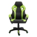 Rousseau Silla de gaming Spike de cuero sintético verde