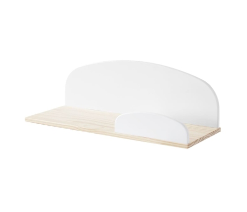 Vipack Estante de pared Kiddy madera blanco 65 cm