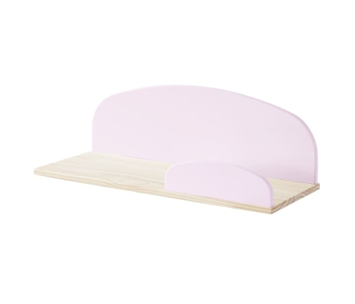 Vipack Estante de pared Kiddy madera rosa envejecido 65 cm