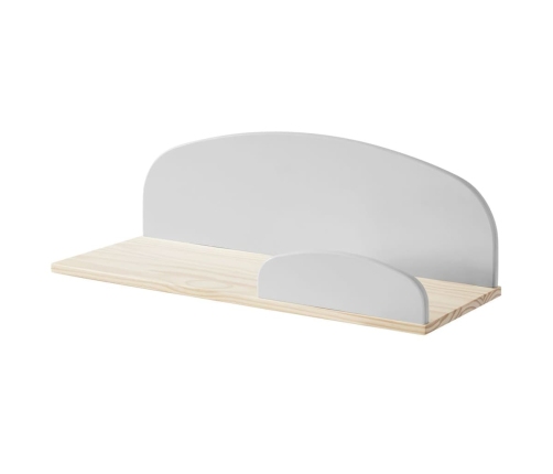 Vipack Estante de pared Kiddy madera gris frío 65 cm